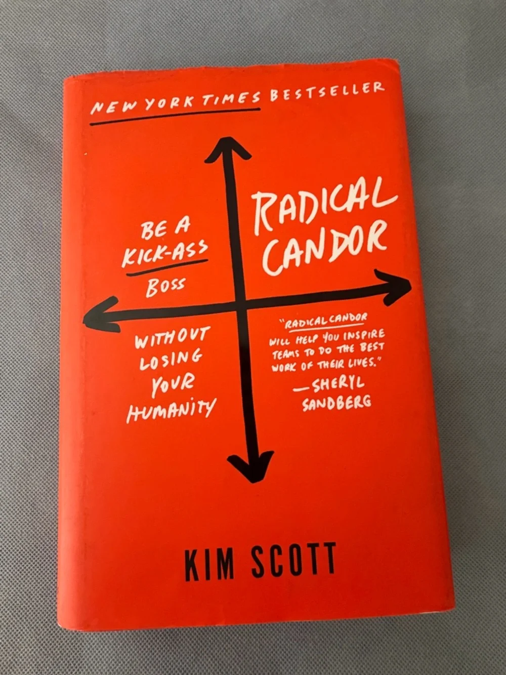 Kim Scott Radical Candor Hardcover Book Leadership Excellent Condition(F148)